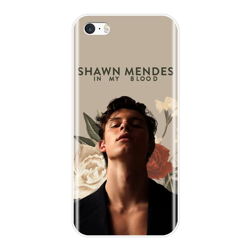 Чехол для телефона Shawn Mendes Singer Apple iPhone 5 5C 5S SE 4 4S силиконовая Мягкая задняя крышка