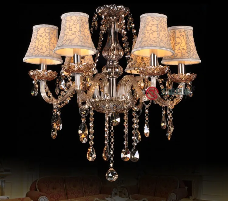 Хрустальная подвесная люстра Современные хрустальные люстры K9 включающие