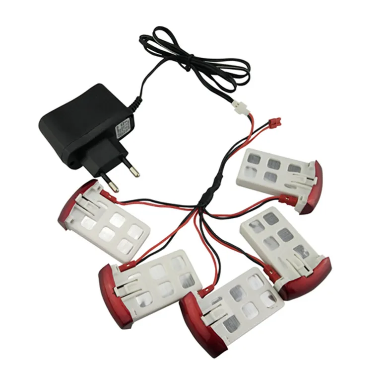 BLL 5 шт 3 7 V батарея и зарядное устройство кабель Наборы для Syma X5UC/X5UW RC Quadcopter