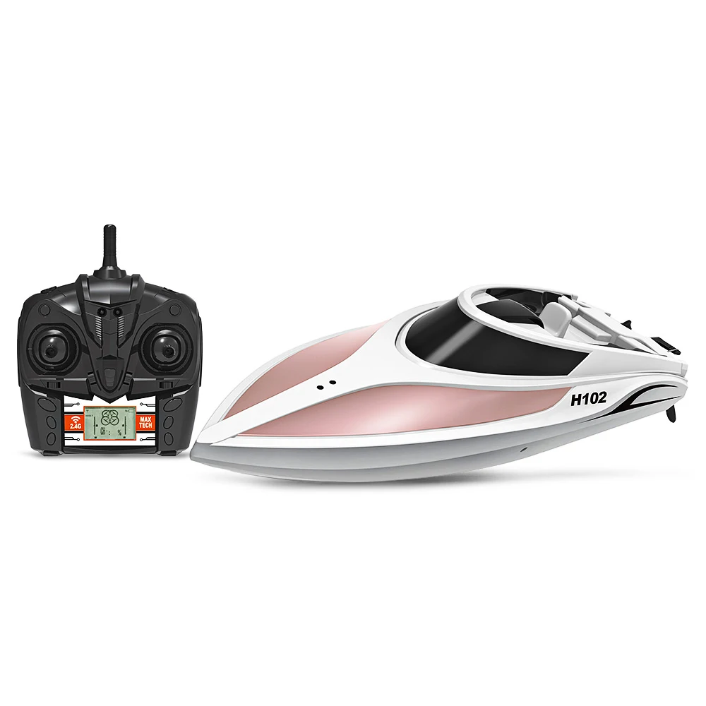 TKKJ H102 RC скоростная лодка 2 4G 4-канальный радиоуправляемая Автоматическая Детская