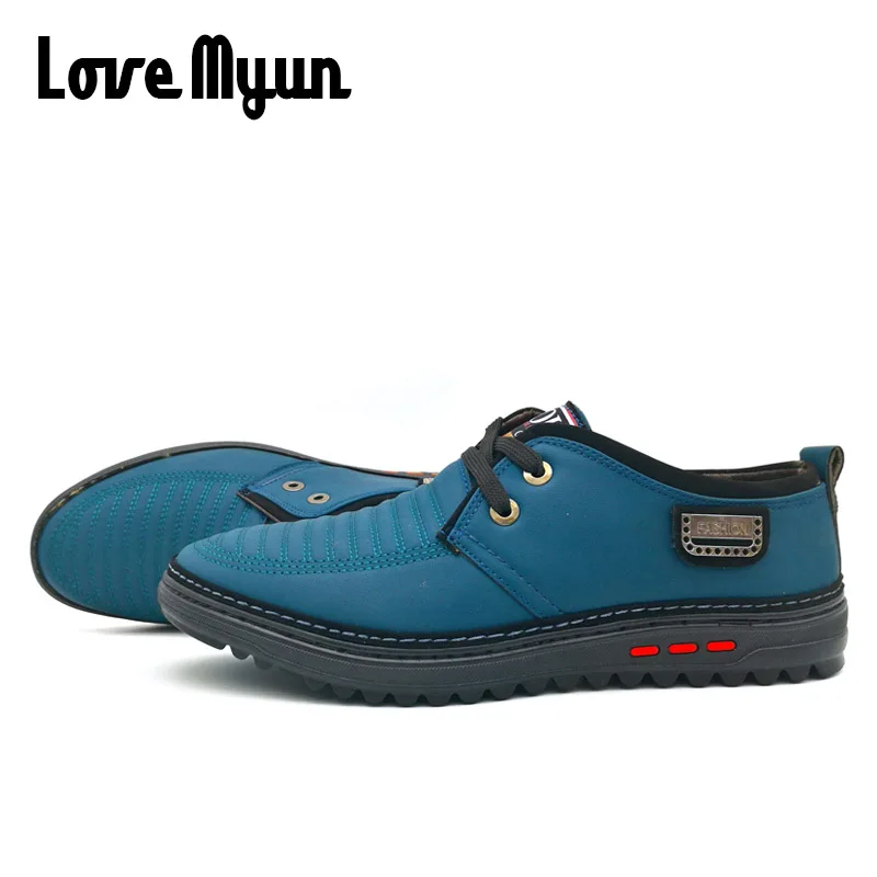 clearance sale ! Spring Autumn male Oxfords Breathable Flat Footwear Men Casual Fashion pu Leather Waterproof Shoes KC-1019 | Обувь