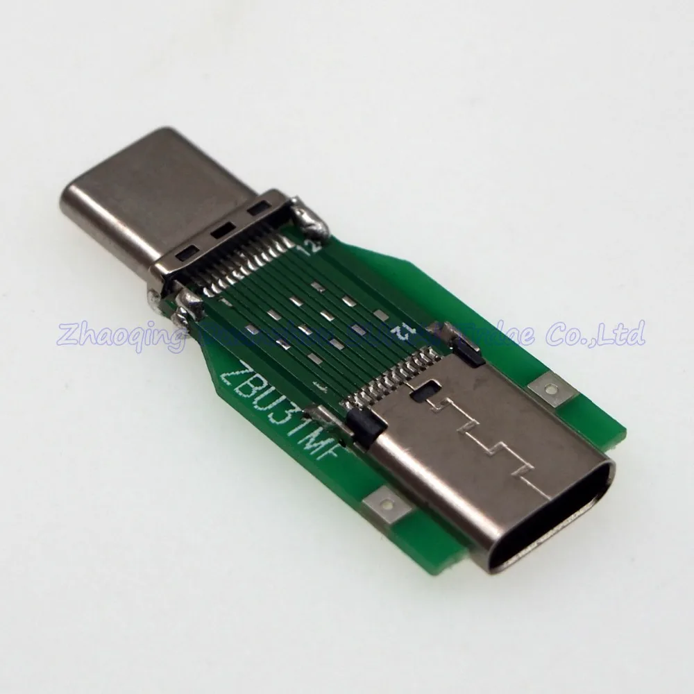 USB 3 1 Type C адаптер Папа мама разъем для платы полностью игольчатая тестовая