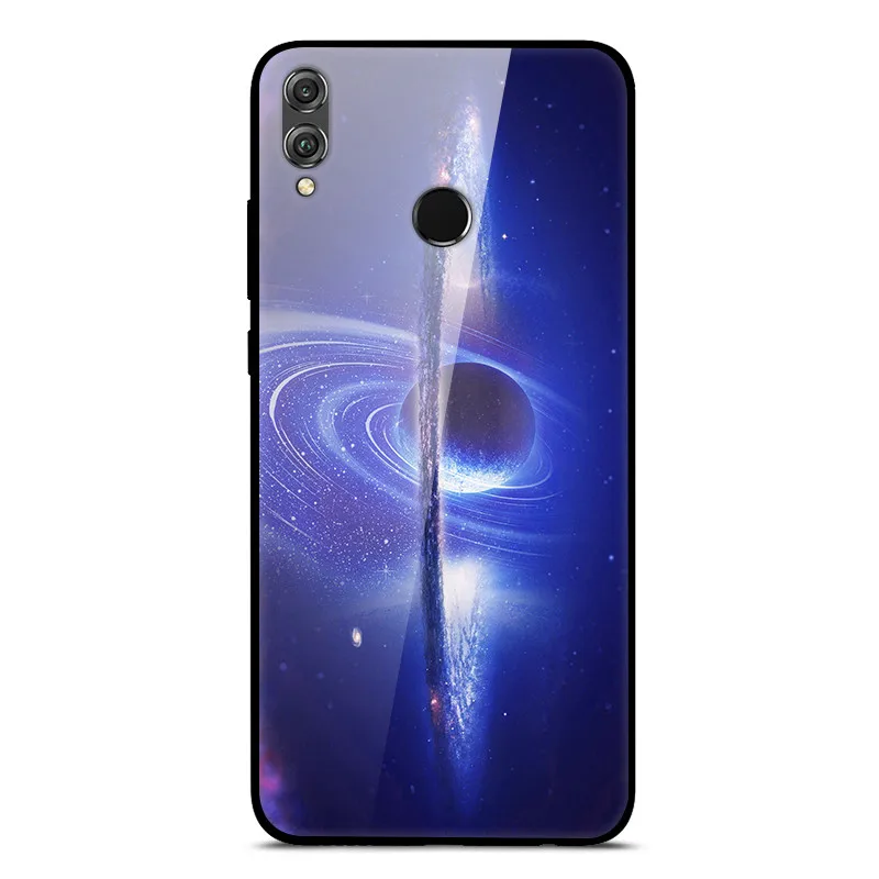 Чехол Honor 8X для huawei Honor 8X Max X8, чехол из закаленного стекла для телефона huawei Honor 8X MAX, чехол из стекла для Honor 8X Max - Цвет: 16