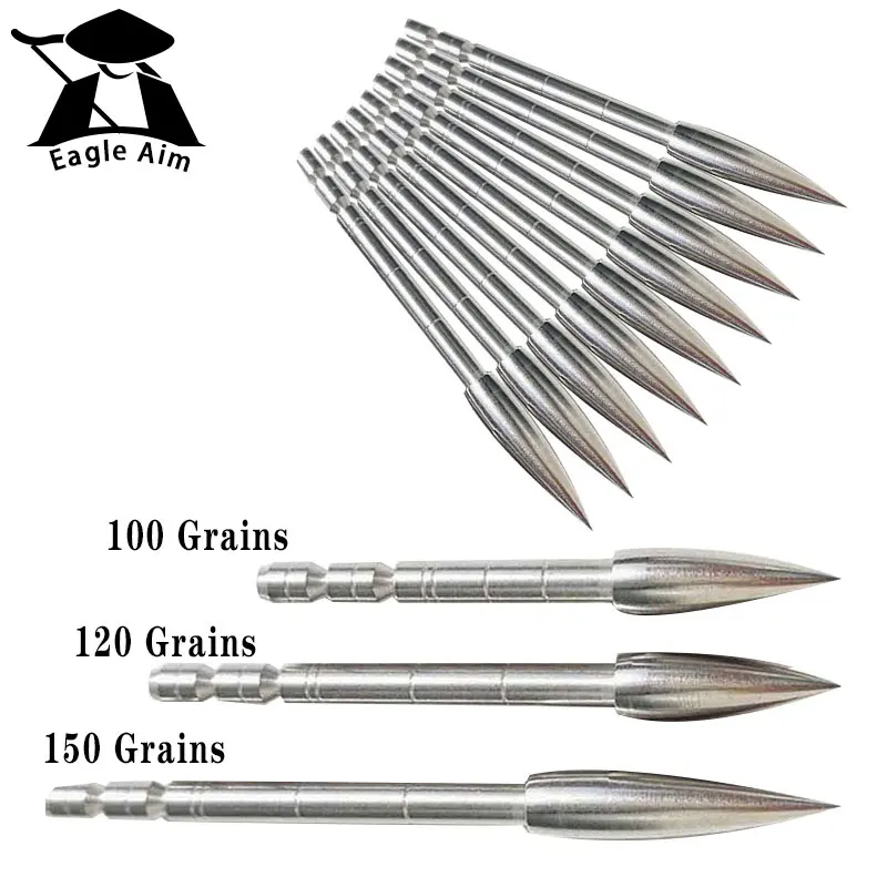 

Охотный арбалет с употреблением желтого зубчика-Bolts100/120/150 зерна 12 шт в комплекте наконечники из углеродистой стали цель широкая голова для ...