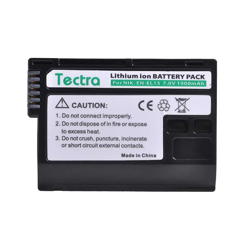 1 battery 4Pcs EN-EL15 EN EL15 EL15 Battery+LCD USB Charger Type C Port for Nikon D600 D610 D800 D800E D810 D7000 D7100 D7200 - Цвет: 1 battery