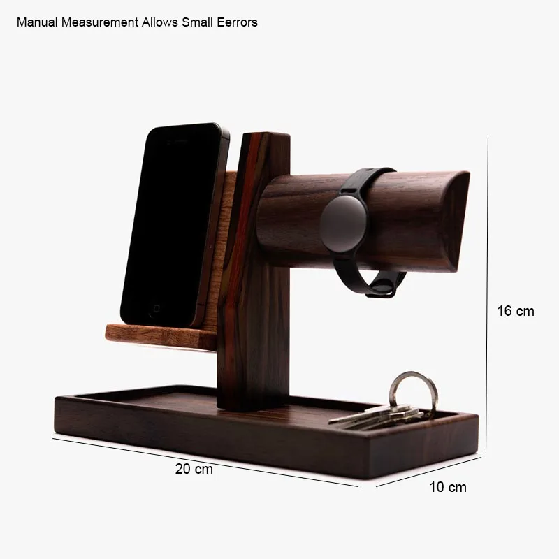 Ручной работы деревянный мобильный телефон держатель многофункциональный
