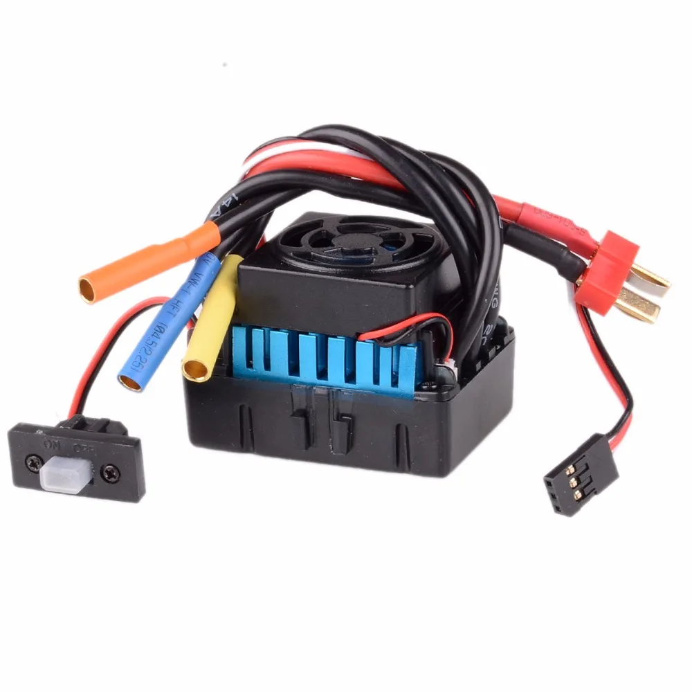 2 S-3 S LiPo 45A водонепроницаемый бесщеточный ESC Регулятор скорости работы щетки EZRUN-S10