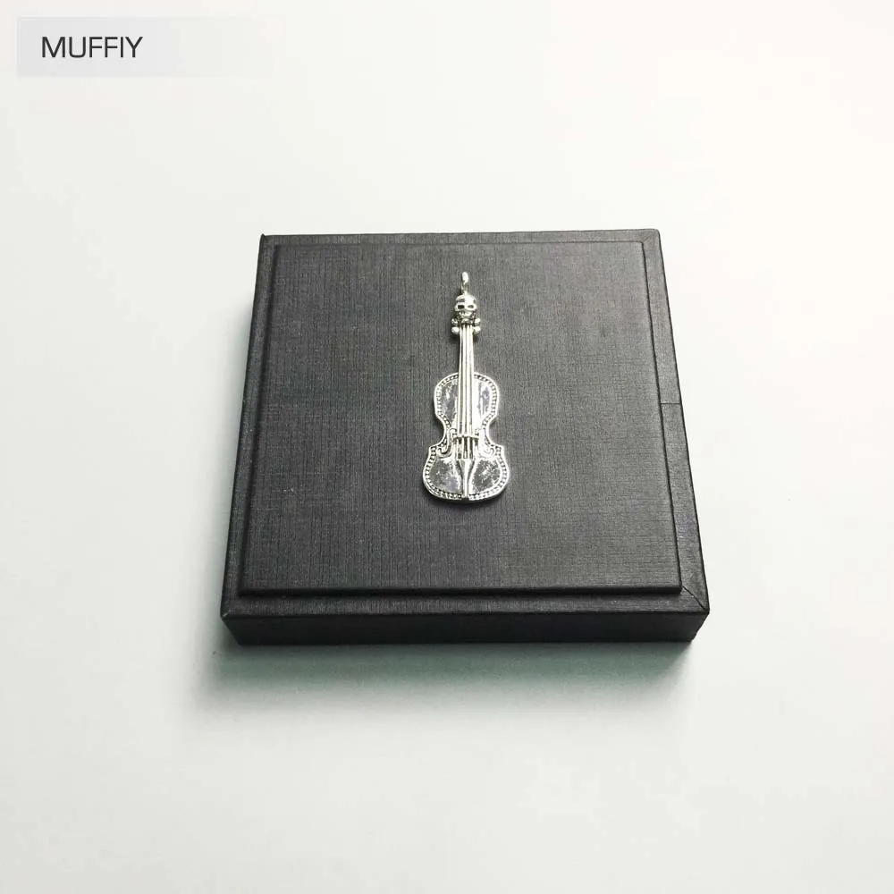 Кулон в виде скрипки Европа Стиль украшения для души хорошие ювелирные изделия