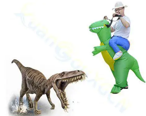

Bar cosplay Stage Show School Party inflatable clothes costume Halloween dinosaur western inflatable Mascot Costume Onesie