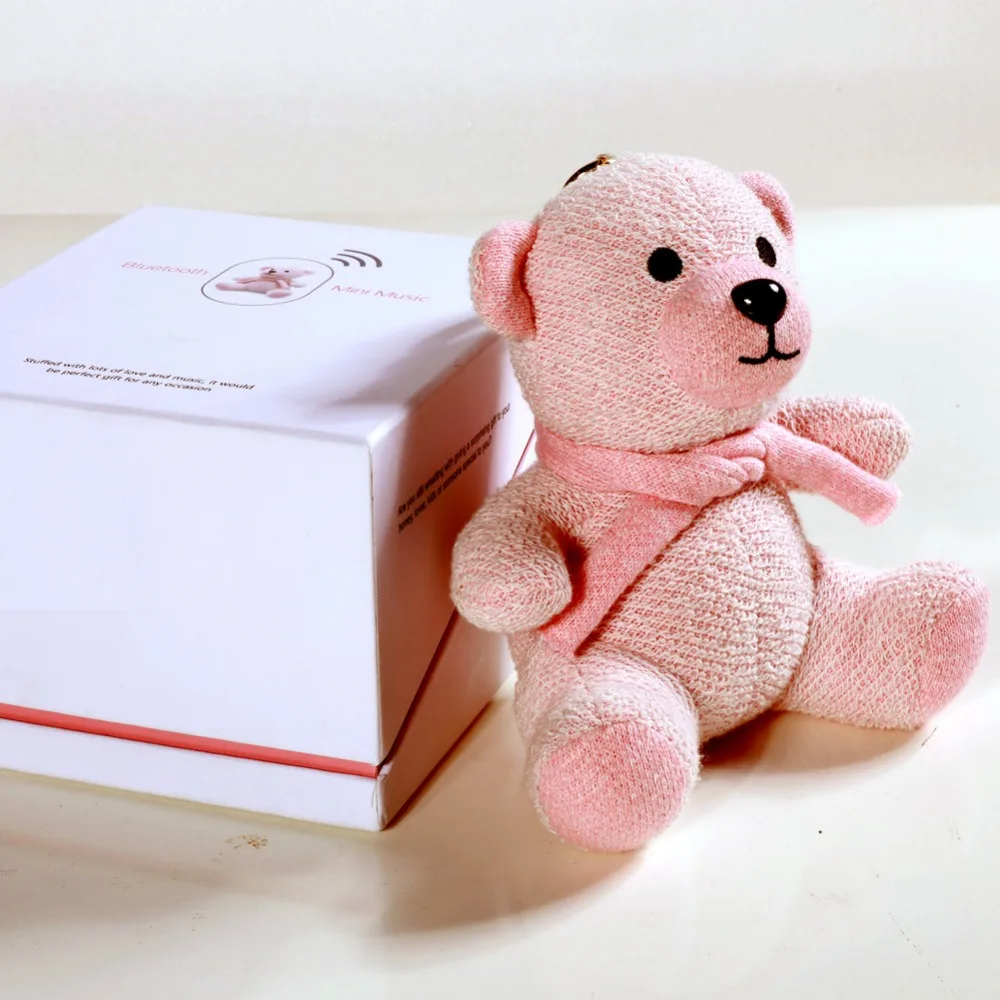 Беспроводной кукла стерео кулон медведь с Bluetooth Динамик|Портативные колонки| |