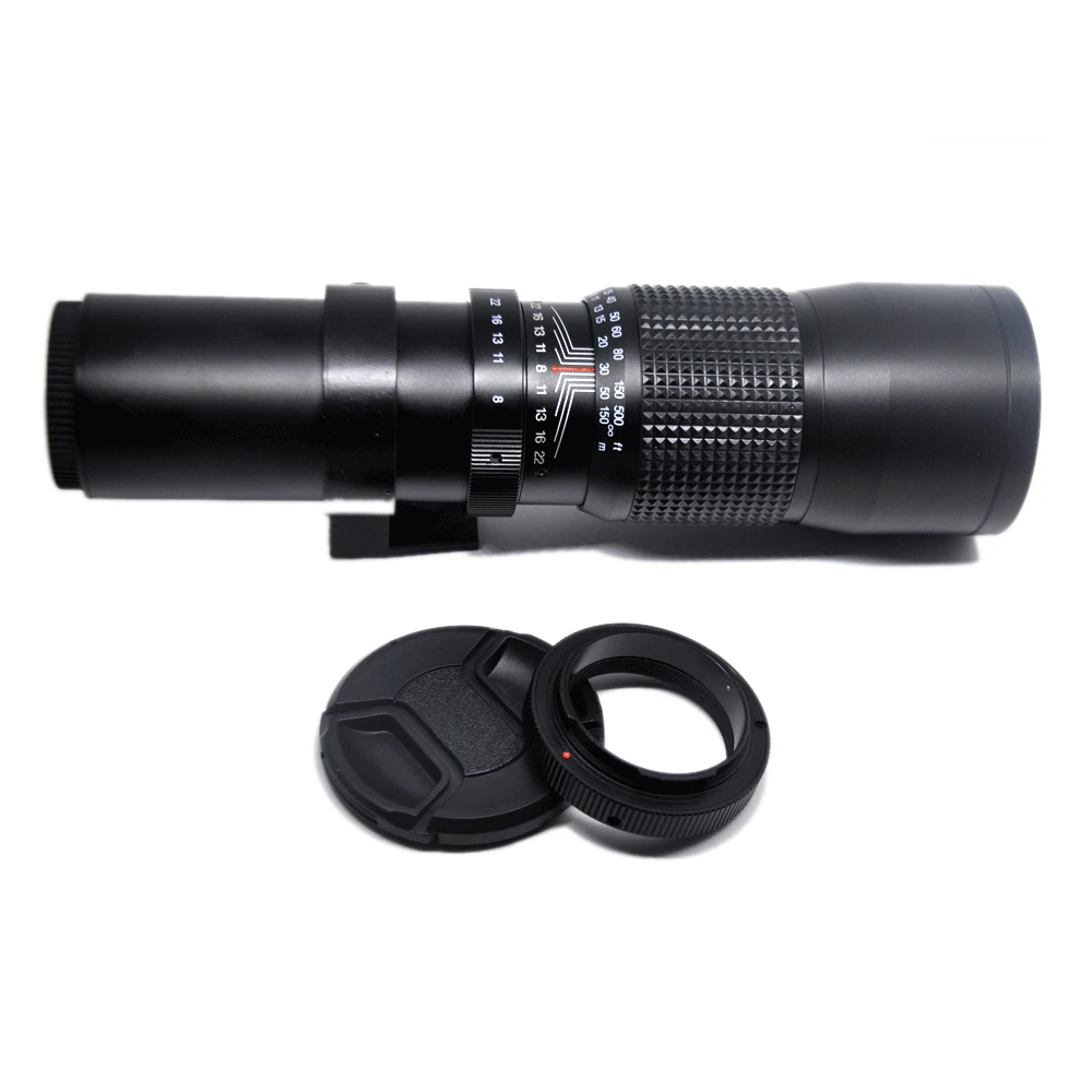 

Телеобъектив JINTU 300 мм f/8 + адаптер для Фотоаппарата Sony E-Mount NEX 3 4 5 6 7 A3000 A6000 A6100