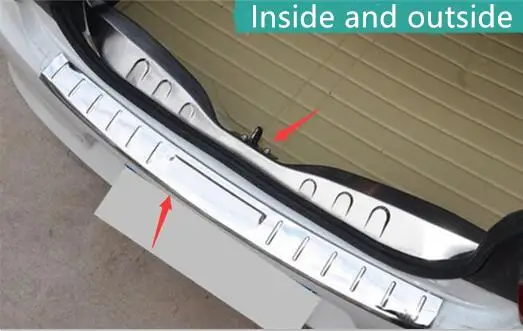 

for Peugeot 301 special rear guard plate stainless steel rear bar trim
