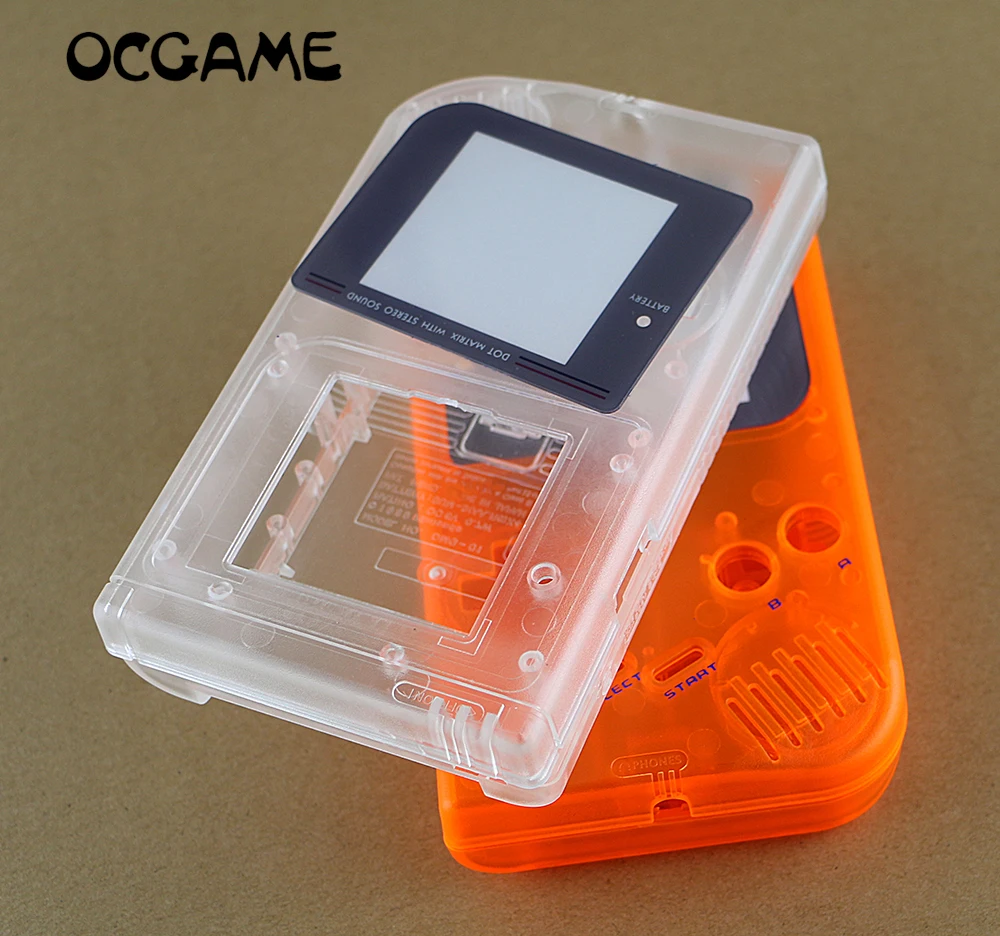 OCGAME высокое качество цвета полный корпус чехол для Nintendo ГБ Gameboy игровых консолей