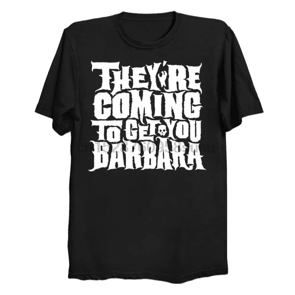 Men tshirt Short sleeve Barbara (white print) One neck Women t-shirt | Мужская одежда