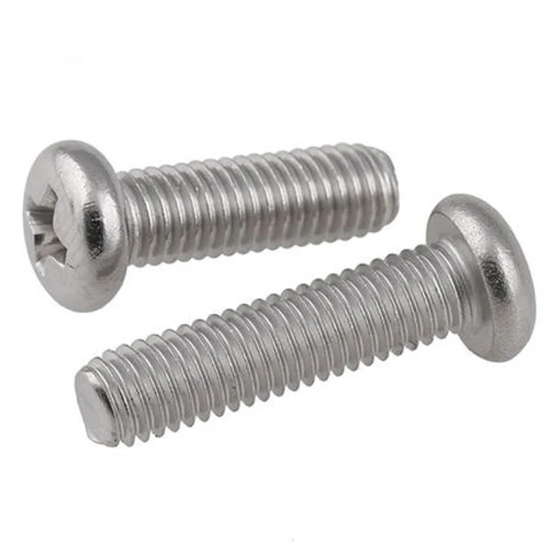 2 #-56 Phillips винты с круглой головкой болты из нержавеющей стали |