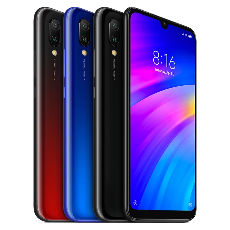 Глобальная версия Xiaomi Redmi 7 3GB 64GB Snapdragon 632 смартфон Восьмиядерный 4000mAh 6 26