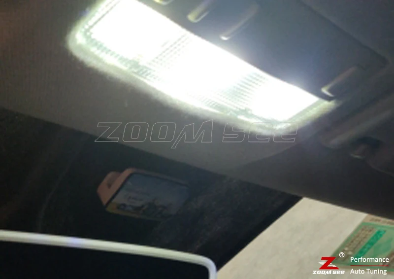 ZOOMSEEZ 11 шт. лампа для номерного знака+ декодер светодиодный купольный светильник для Skoda Fabia 3 MK3 MK III хэтчбек