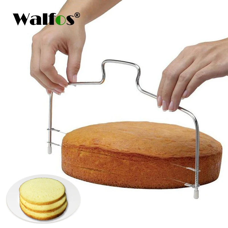 WALFOS 1 шт. регулируемый резак для торта круглой формы хлеба многослойный