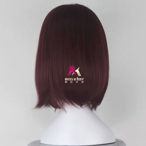 Мужской короткий парик Rogue X красный и белый женский для косплея|Реквизит