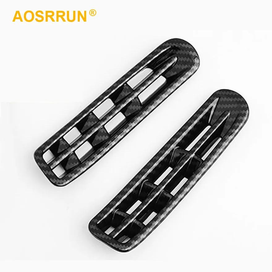 For Ford Focus 2019 2020 MK4 Carbon Fiber Front column air outlet cover Car Accessories Style | Автомобили и мотоциклы