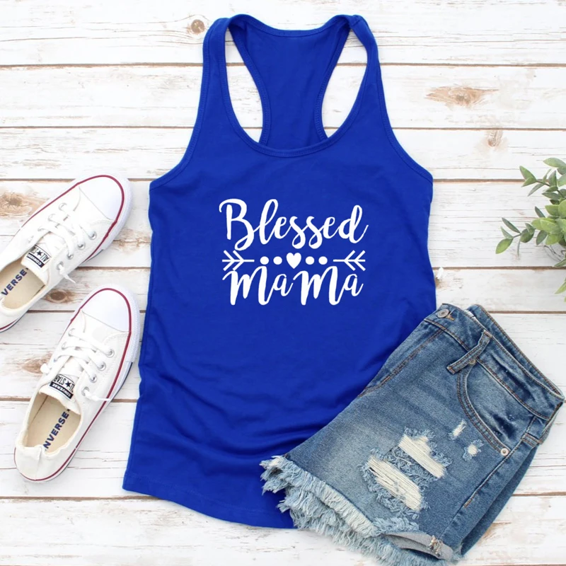 Женская майка для занятий йогой без рукавов с принтом | одежда