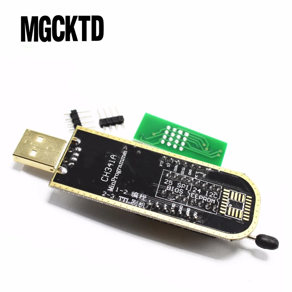 CH341A 24 25 серия EEPROM Flash BIOS USB программист с драйвером программного обеспечения|bios