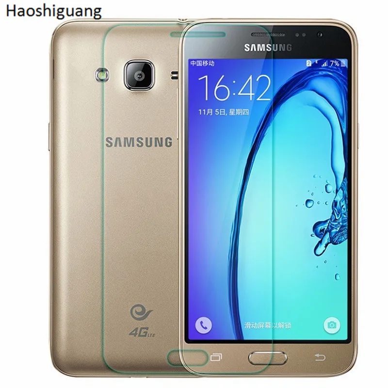 2Pcs For Samsung Galaxy J3 2016 Tempered Glass 6 J320F SM-J320F J320 J320FN Duos Screen Protector Film | Мобильные телефоны и