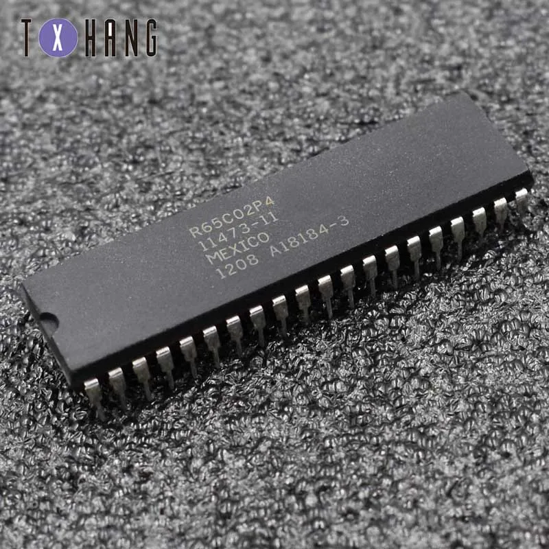 1/5 шт R65C02P4 R65C02P4E R65C02 микропроцессор ROCKWELL DIP-40 IC | Электронные компоненты и