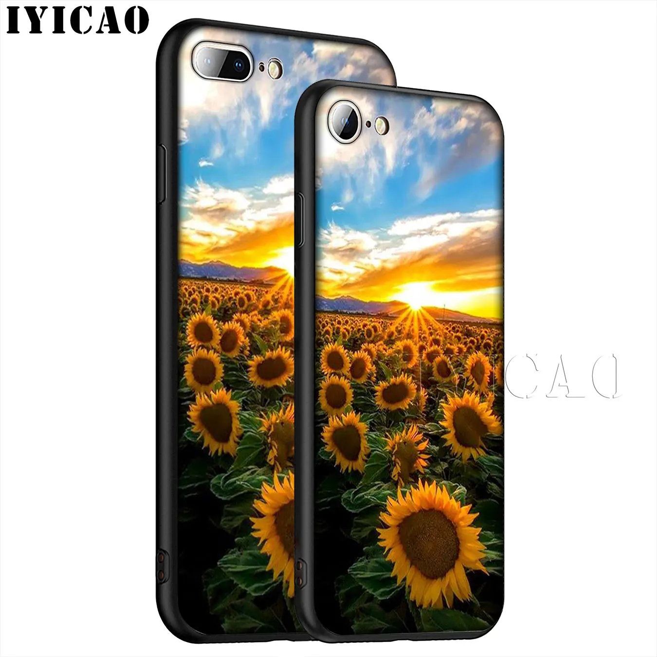 IYICAO цветной Мягкий силиконовый чехол для iPhone XR X XS 11 Pro Max 6 6S 7 8 Plus 5 5S SE 10 |