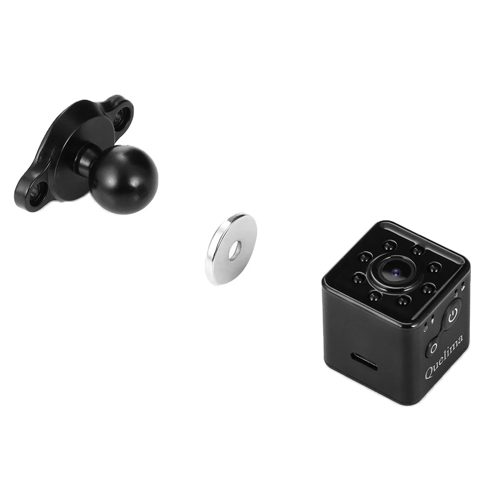 Quelima SQ13 мини 3MP HD 1080 P Автомобильный видеорегистратор WiFi циклическая запись ночного видения камера