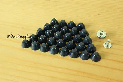 Кошельки ножки шпильки кожа заклепка Сумка Одежда обувь 100 комплекты 10 мм