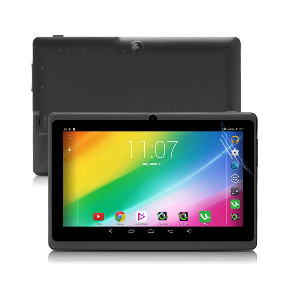 2x Ультра прозрачная защитная пленка для ЖК экрана IRULU eXpro 1x1 7 &quotQ88 Q8 Allwinner A33 A23 7&quot