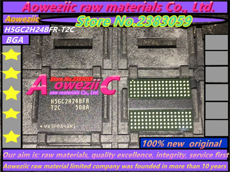 

Aoweziic (1PCS) (2PCS) (5PCS) (10PCS) 100% new original H5GC2H24BFR-T2C BGA H5GC2H24BFR T2C