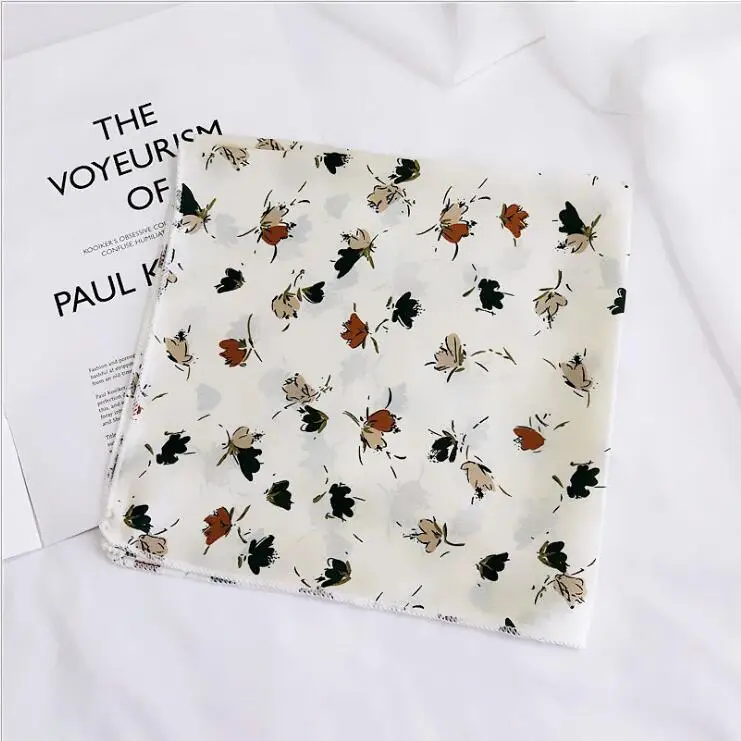 Новая Элегантная Женская квадратная шелковая повязка на голову Bufanda Mujer