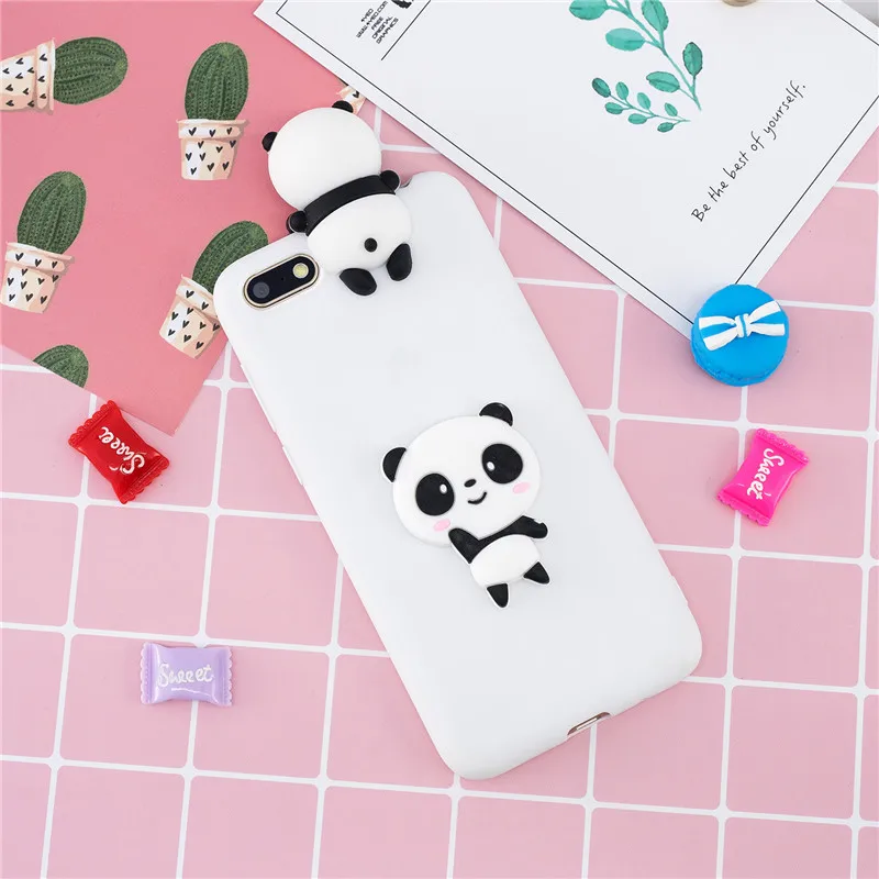 Huawei Y5 Lite, Не доставая его из чехла чехол для Huawei Y 5 Y5 Lite чехол мультфильм 3D куклы игрушки чехлы для мобильного телефона из мягкого силикона, чехол для мужчин и женщин