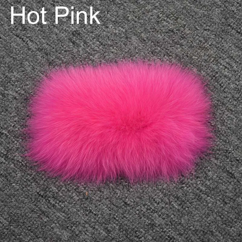 Hot Pink JKKFURS Новые поступления Для женщин реальные жилеты из лисьего меха теплые зимние мягкий жилет модный жилет толстый слой S1466 - Цвет: Hot Pink