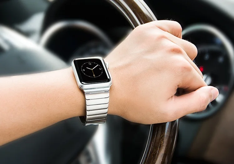 Браслет для Apple Watch браслет из нержавеющей стали с 1:1 оригинальная бабочка ремешок