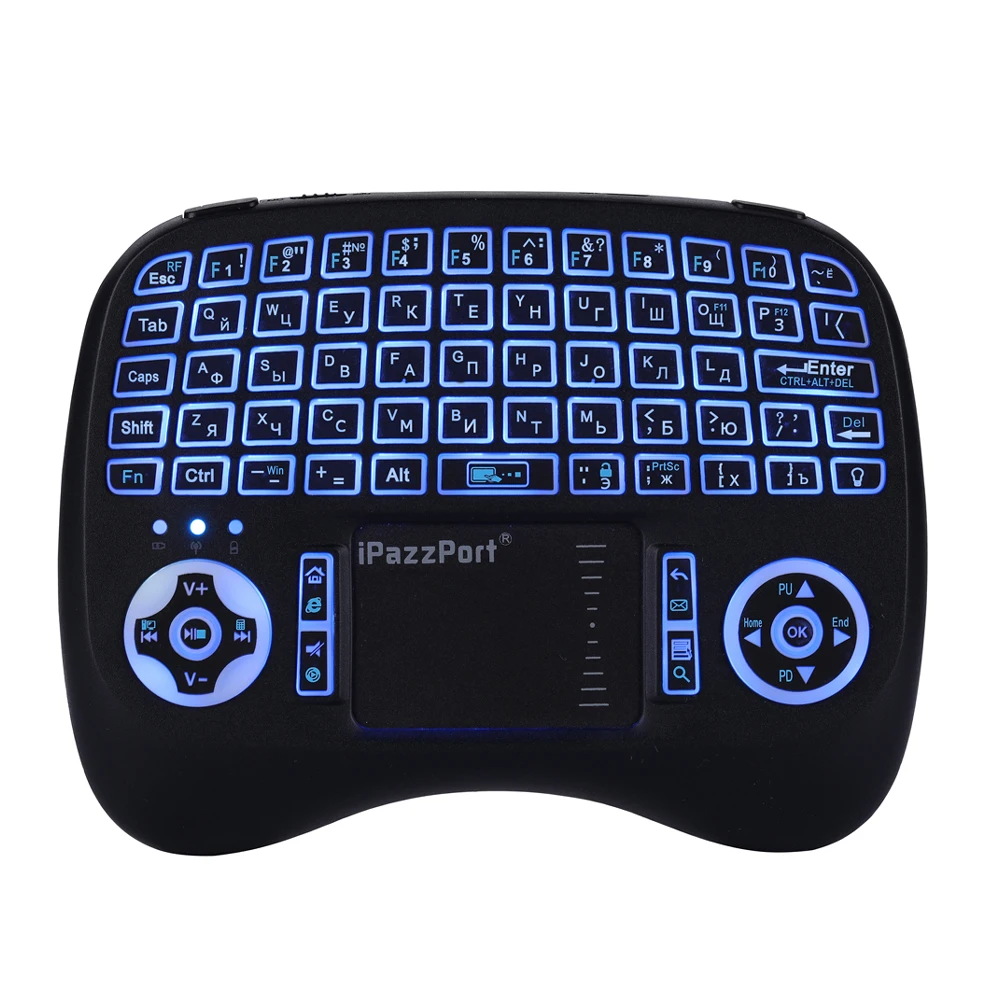 2017 Подсветка Беспроводная Клавиатура и Мышь для Android TV Box/Raspberry Pi 3/smart TV/HTPC/Року box/Pro