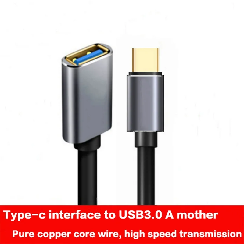 USB C Type к 3 0 OTG адаптер папа женскому 5 Гбит/с USB3.0 кабель удлинитель для Macbook pro samsung s9|