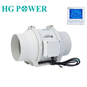 6''Timer Extractor встроенный воздуховод с Smart проводной переключатель для внутреннего вентиляции вытяжной вентилятор, вентиляционная Установка 220 V с задержкой установка
