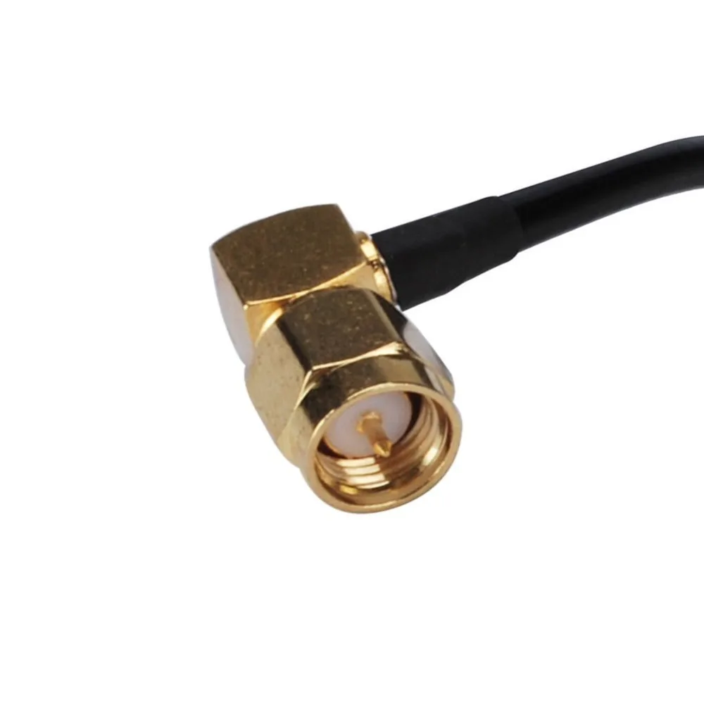RF WiFi антенна SMA Мужской кабель к RP правый угол Pigtail беспроводной для маршрутизатор