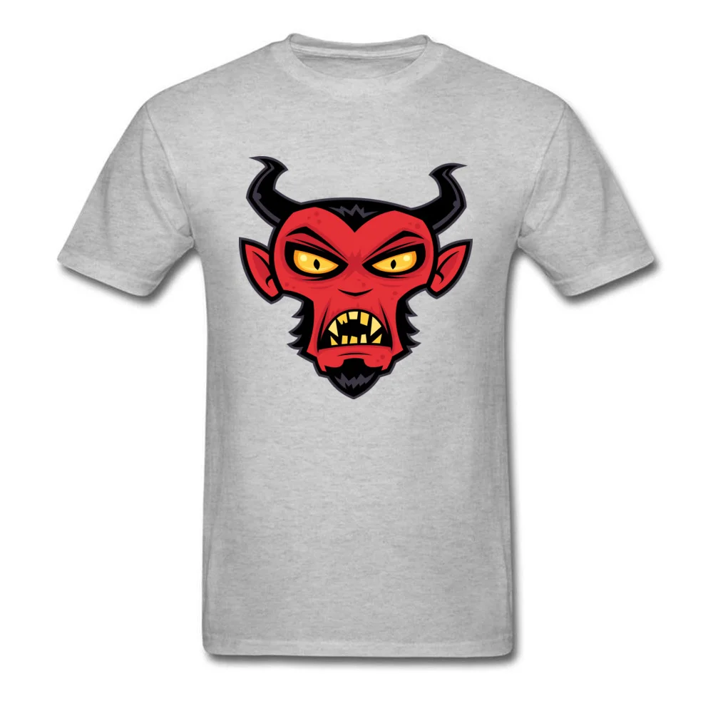 Футболка с принтом Mad Devil Мужская футболка маской черные красные футболки в