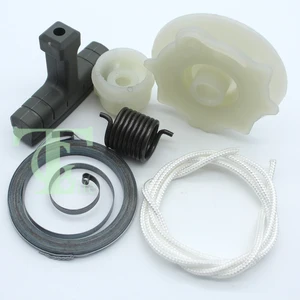 Стартер стартера, комплект для ремонта пружины шкива для Husqvarna 137 142 235 236 240 530071966 530042095, детали двигателя цепной пилы