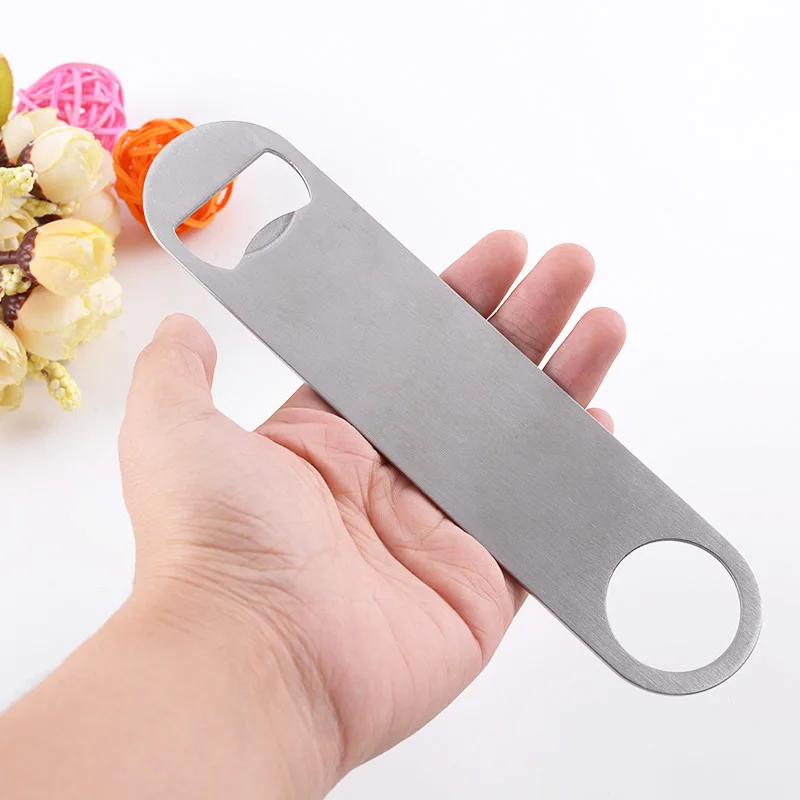 

300pcs Personalized Stainless Steel Speed Bottle Opener Bar Blade Bartender Beer Bottle Openers Custom Logo Engraved for Free