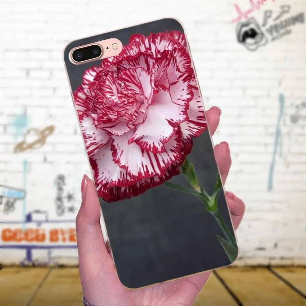Для Huawei P8 P9 P10 P20 P30 Mate 7 8 9 10 20 Lite Plus Pro 2017 чехол с цветком чистая розовая Орхидея |