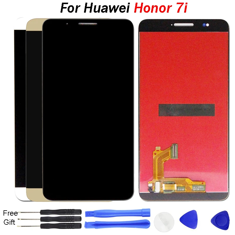 Для Huawei Honor 7i ЖК дисплей с сенсорным экраном дигитайзер сборка запасные части 5 2