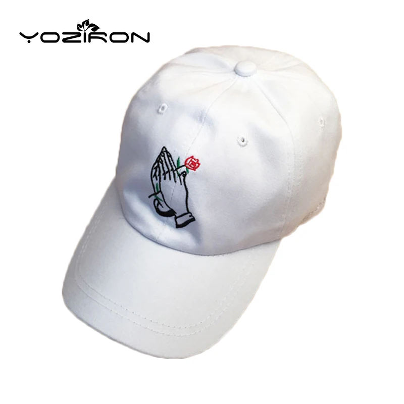Модные хлопковые Роза в руке Snapback Бейсбол Кепки s для Для мужчин женщин