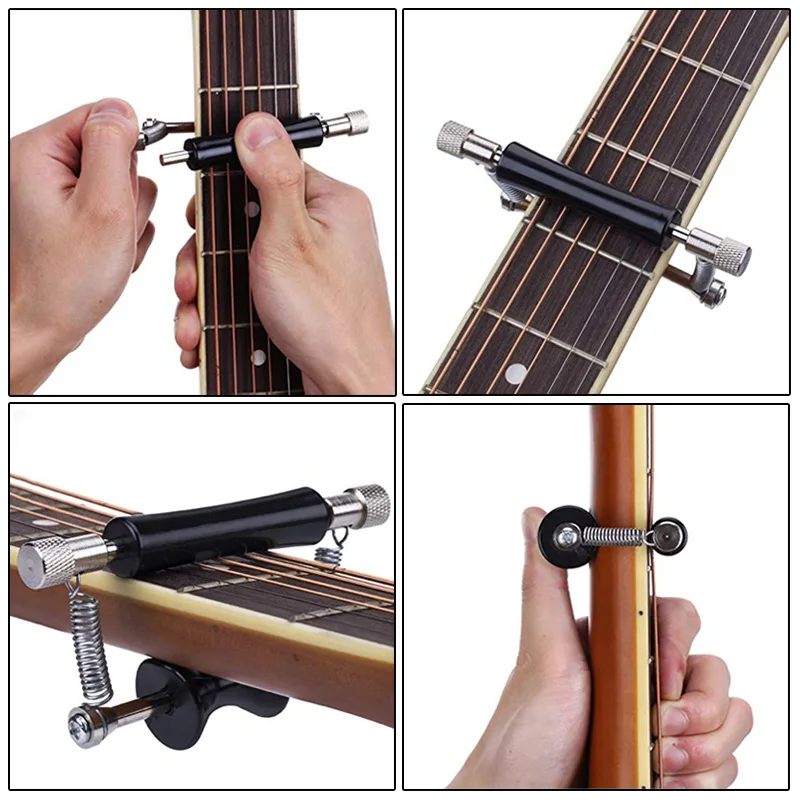 Guitar Fretboard Neck Rolling Capo Glider Musical Instruments FI-19ING | Спорт и развлечения