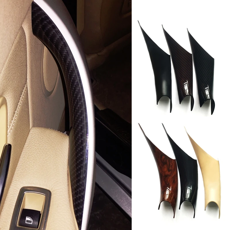 

Car styling Interior Door Handle Cover Trim Door Bowl Decoration For BMW 3 4 Series 3GT F30 F32 F34 2012-2016 auto accessories