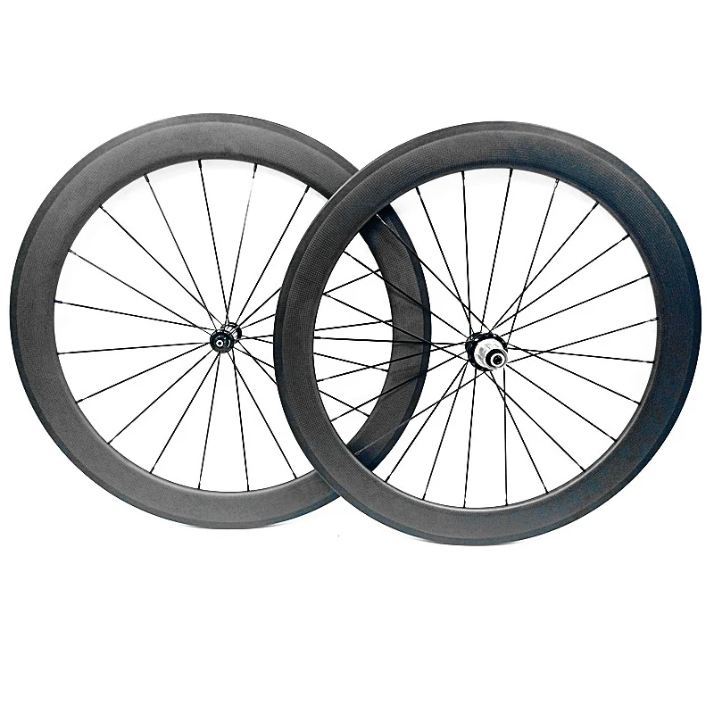 

carbon wheels road carbon bike wheels 45mm 3K /UD matte 700c clincher tubular 23mm powerway R36 20/24 G3 bicycle road wheels